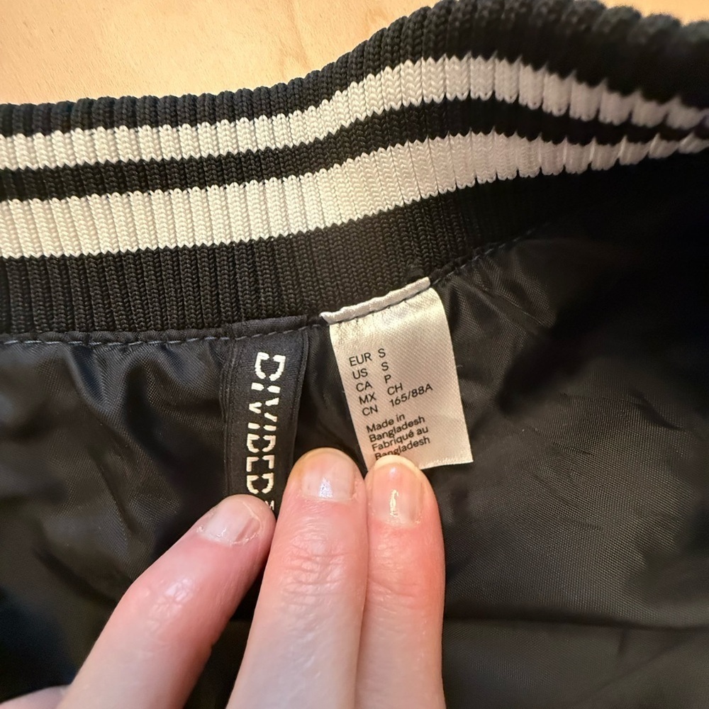 Divided Varsity Bomber Jacket - Picture 4 of 4